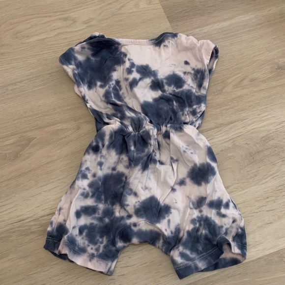 Sovereign Code blue and white tye dyed romper - Picture 2 of 3
